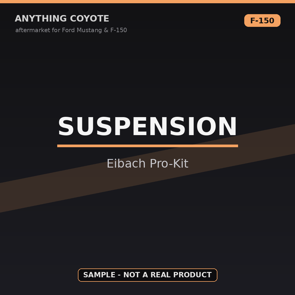 Suspension sample