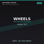 Wheels sample