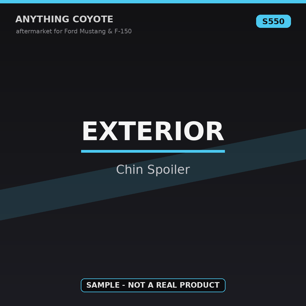 Exterior sample