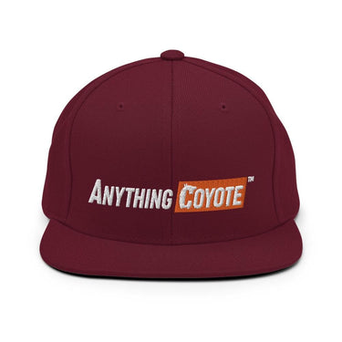 Anything Coyote - Hat - Anything Coyote Snapback Hat - Anything Coyote