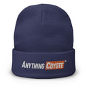 Anything Coyote - Beanie - Anything Coyote Embroidered Beanie - Anything Coyote