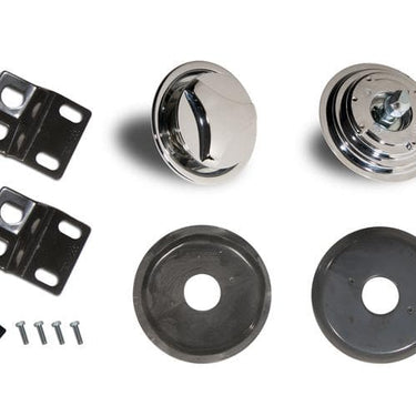 05-09 Mustang Vintage Hood Locks For OEM Hood