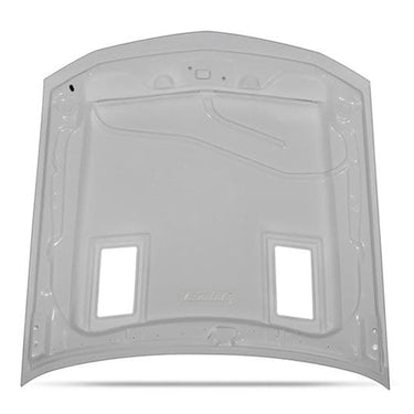 05-09 Mustang Type 4 Ram Air Hood w/ Billet Heat Extractors