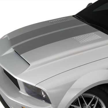 05-09 Mustang Type 4 Ram Air Hood w/ Louvers