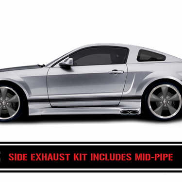 05-09 Mustang V6 Side Exhaust Kit